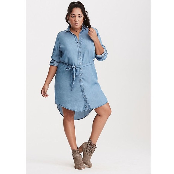torrid Dresses & Skirts - New torrid shirt dress plus size women 1x